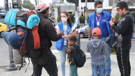 OIM y ACNUR aplauden los esfuerzos de Ecuador para la regularización de los refugiados y migrantes de Venezuela