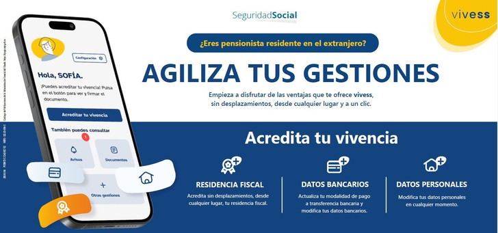 Los pensionistas en el extranjero pueden validar su residencia hasta el 31 de marzo